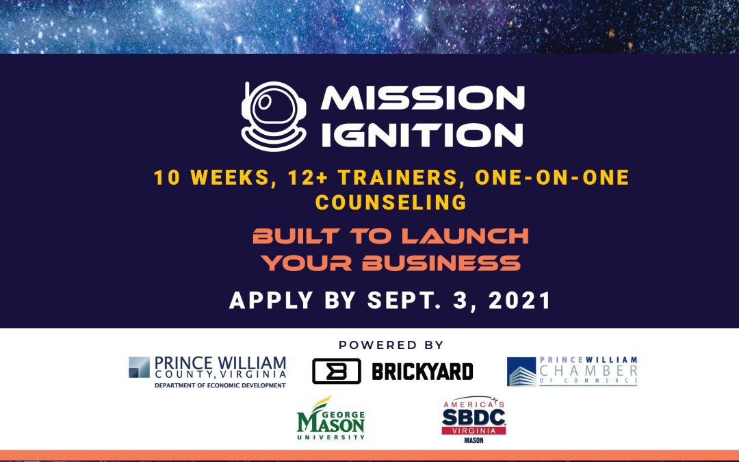 Large Partnership Venture – “Mission Ignition” – Launches to Help Prince William County Residents Start Their Own Businesses