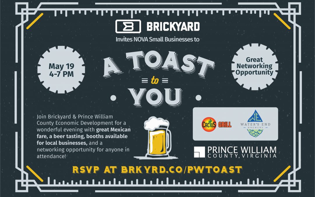 Brickyard Woodbridge – A Toast To You on May 19, 2022